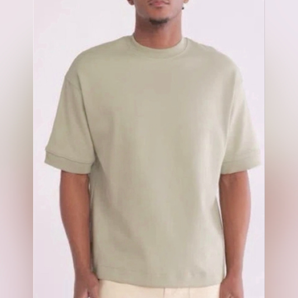 Amongst Others Men's Casual Sage T-Shirt Size Large Grunge Distressed